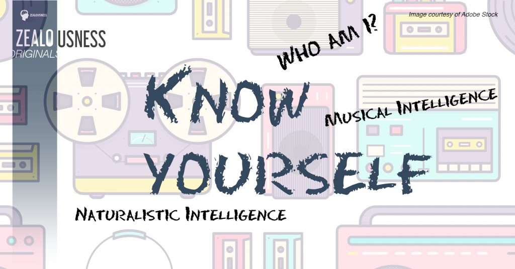 Words "Know yourself" are written across the image with an illustrated background.