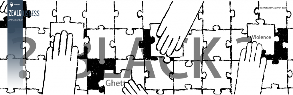 The wrong Jigsaw puzzles symbolize race stereotypes.