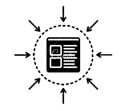 digital icon of a document file.