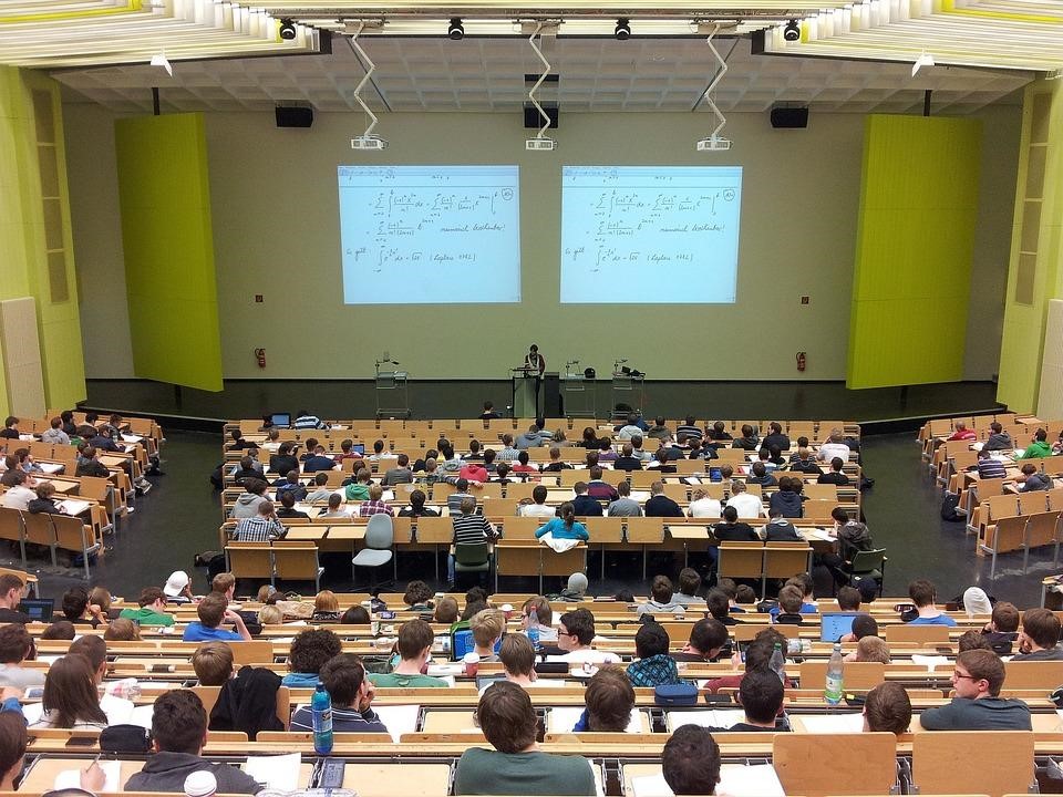a photo of university lecture campus classroom.